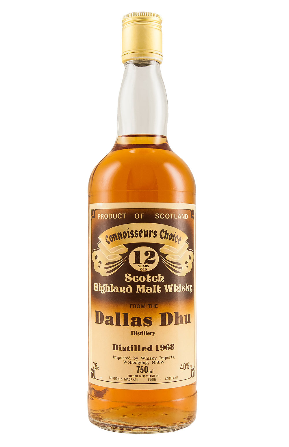 Dallas Dhu 12 Year Old Connoisseurs Choice 1968