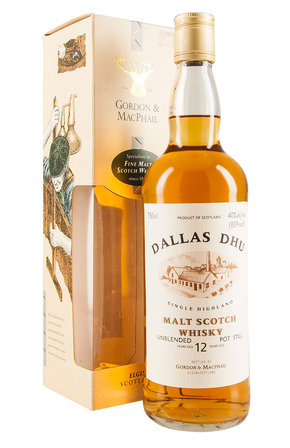 Dallas Dhu 12 Year Old G&M