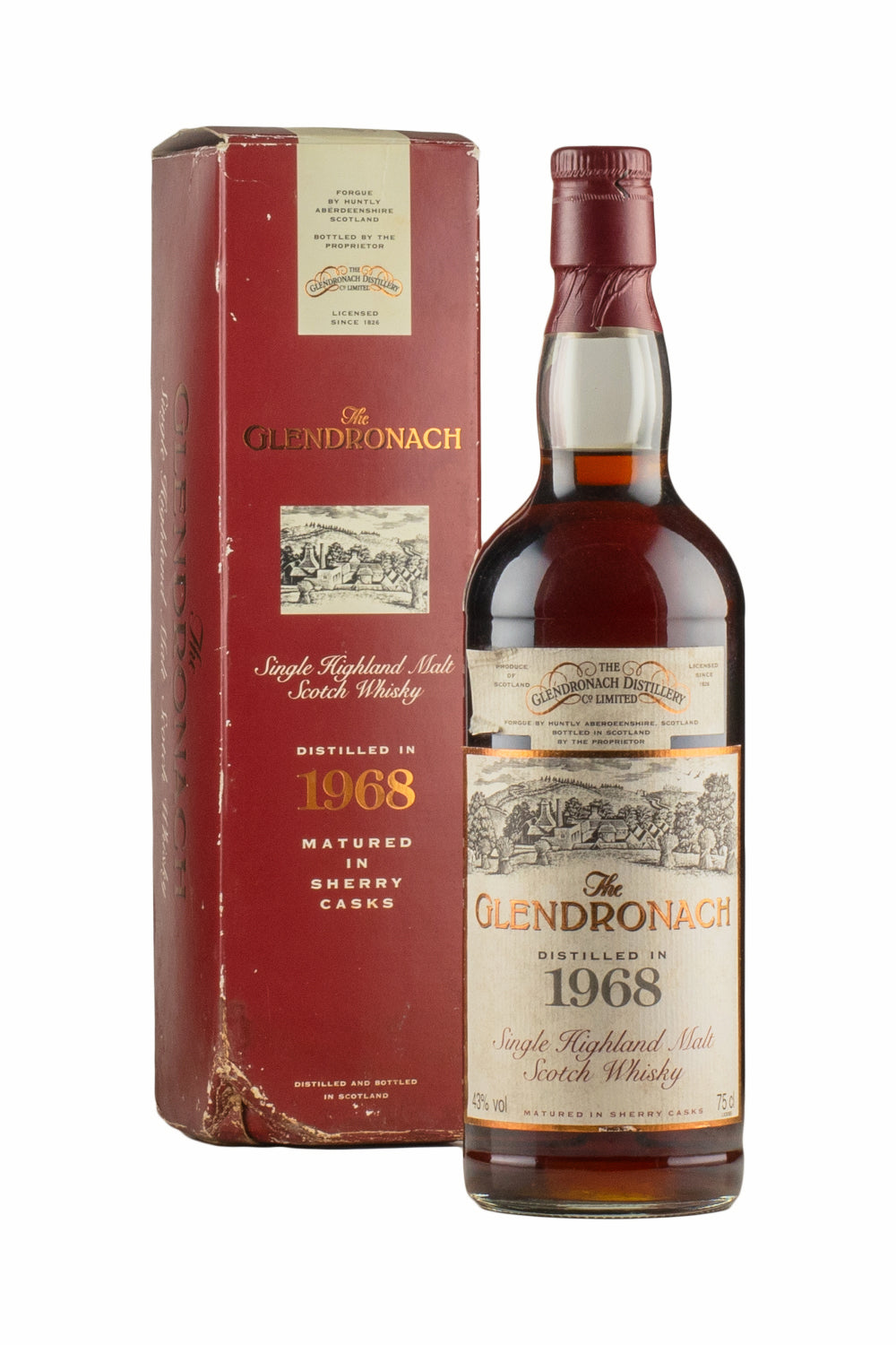 Glendronach 25 Year Old ANA Airways 1968