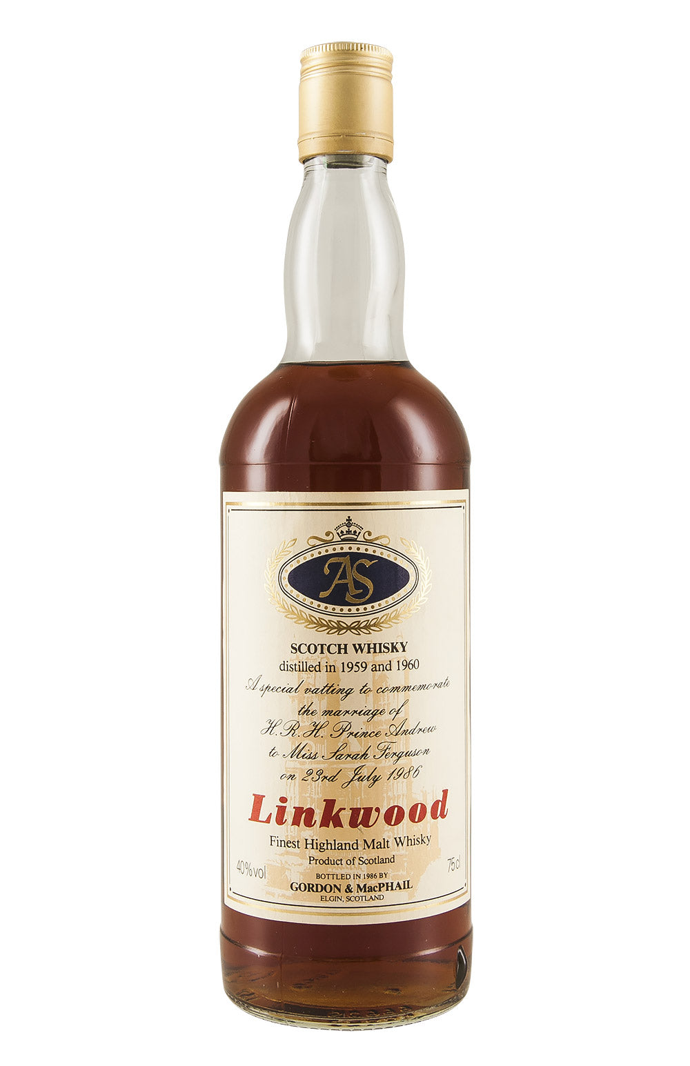 Linkwood Royal Wedding