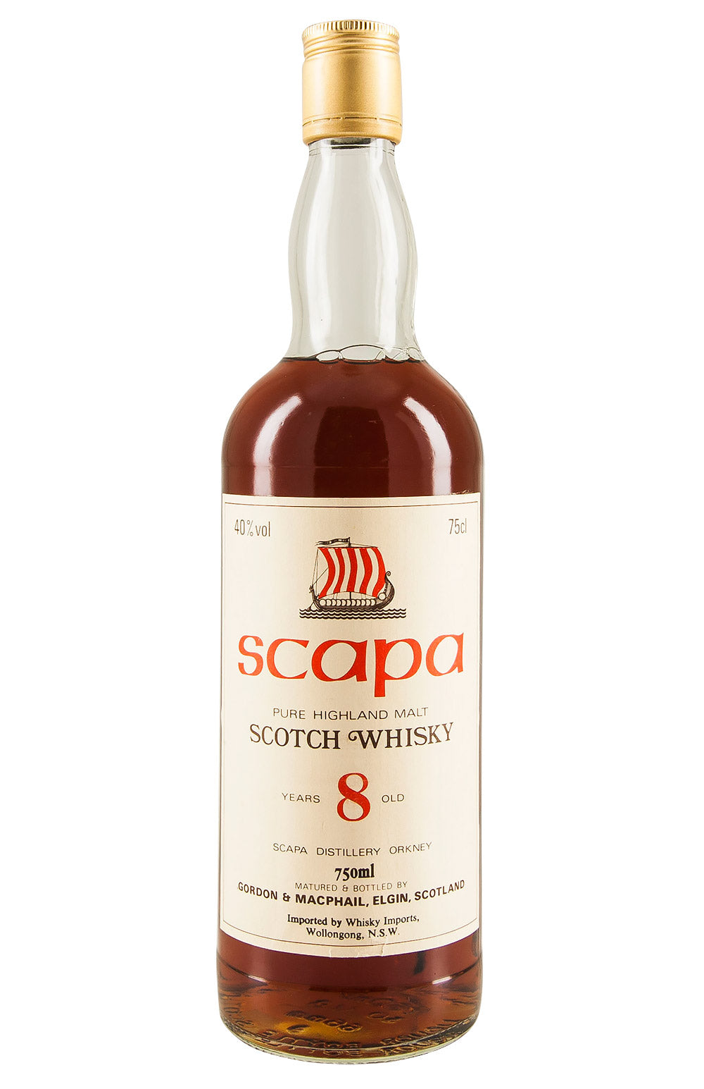 Scapa 8 Year Old G&M c. 1980s