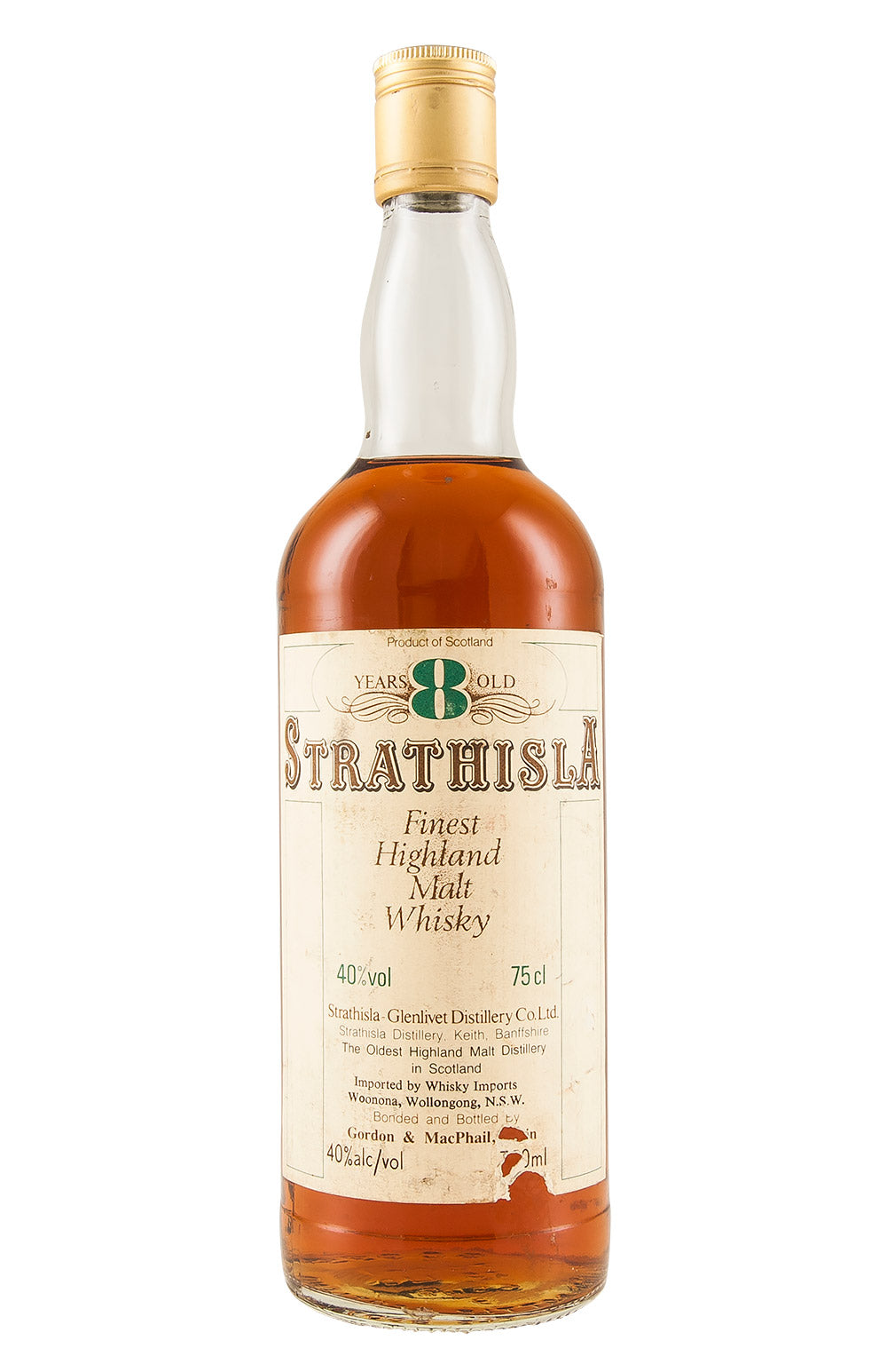 Strathisla 8 Year Old c. 1980s