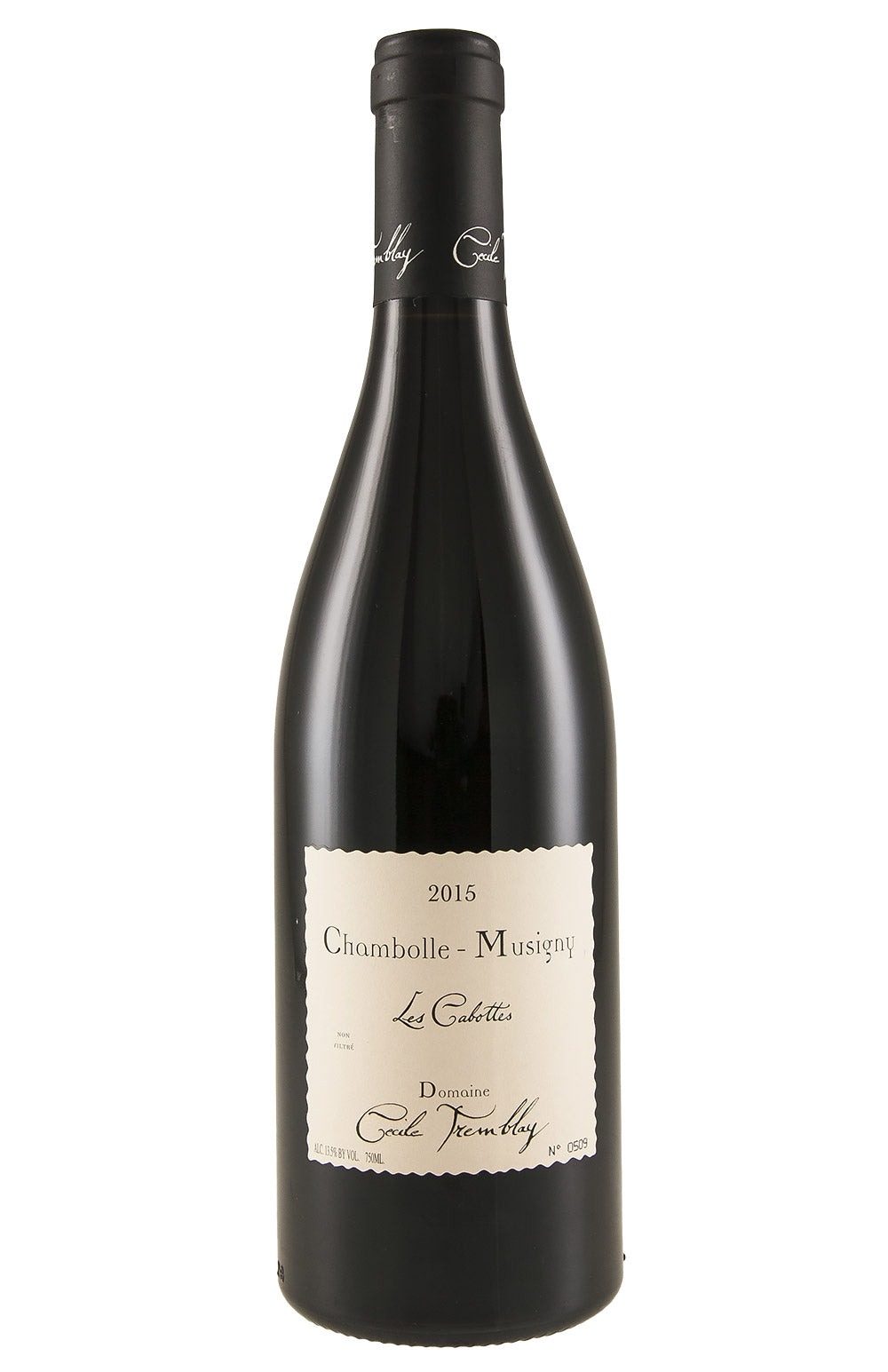 Chambolle Musigny Les Cabottes Cecile Tremblay 2015