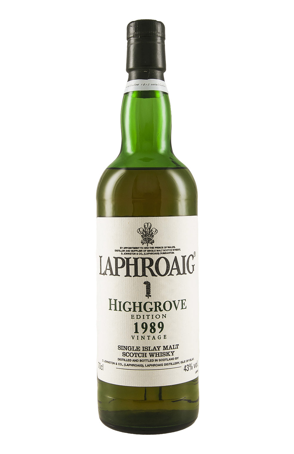 Laphroaig Highgrove 1989