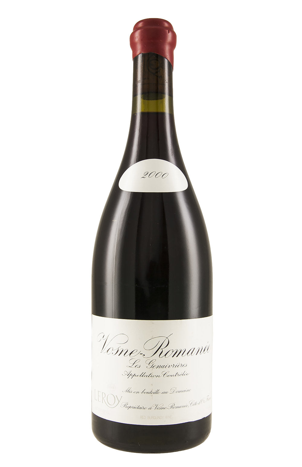 Vosne Romanee Les Genaivrieres Domaine Leroy 2000