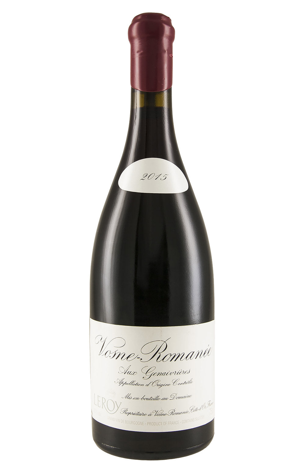 Vosne Romanee Aux Genaivrieres Domaine Leroy 2015