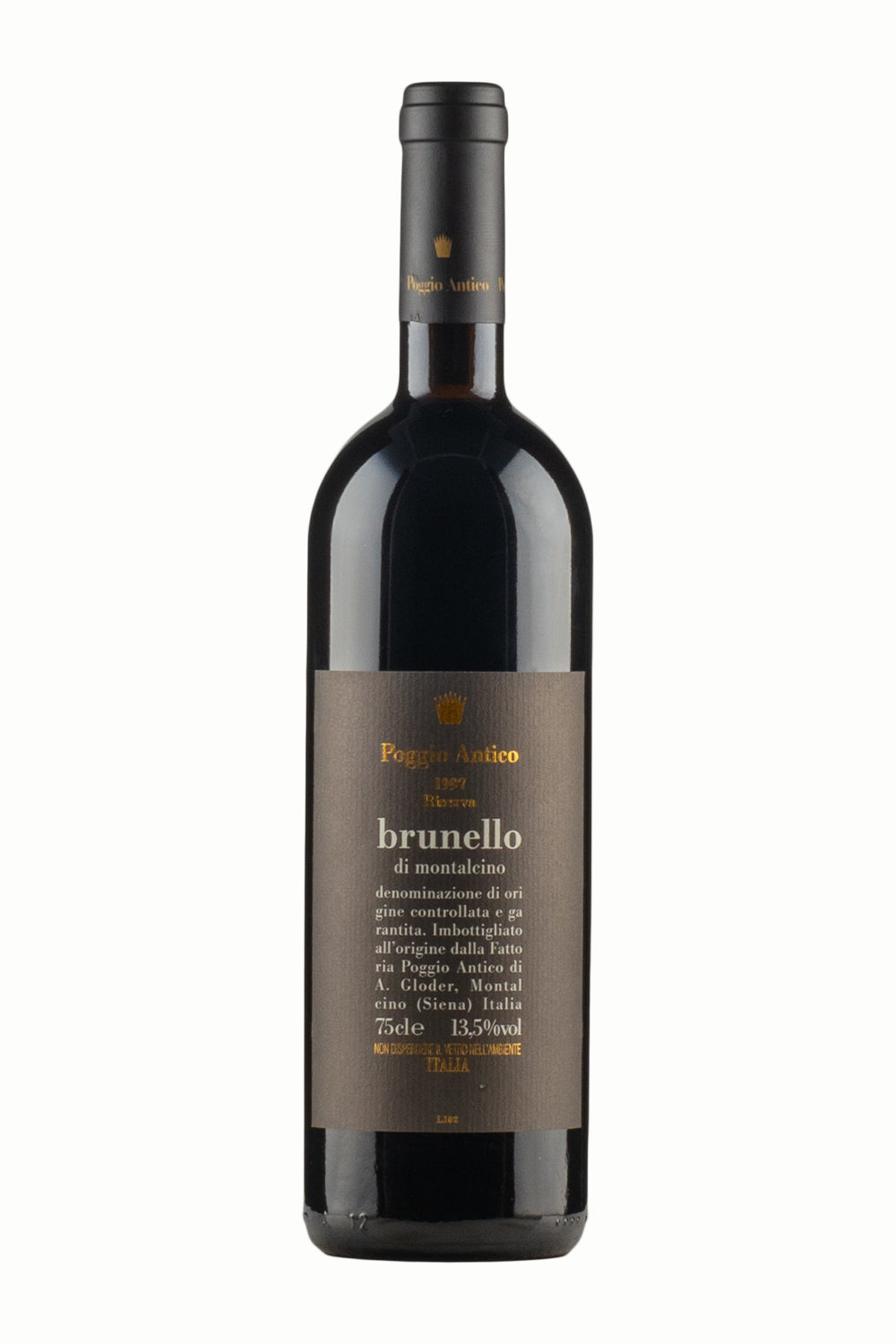 Brunello di Montalcino Riserva Poggio Antico 1997