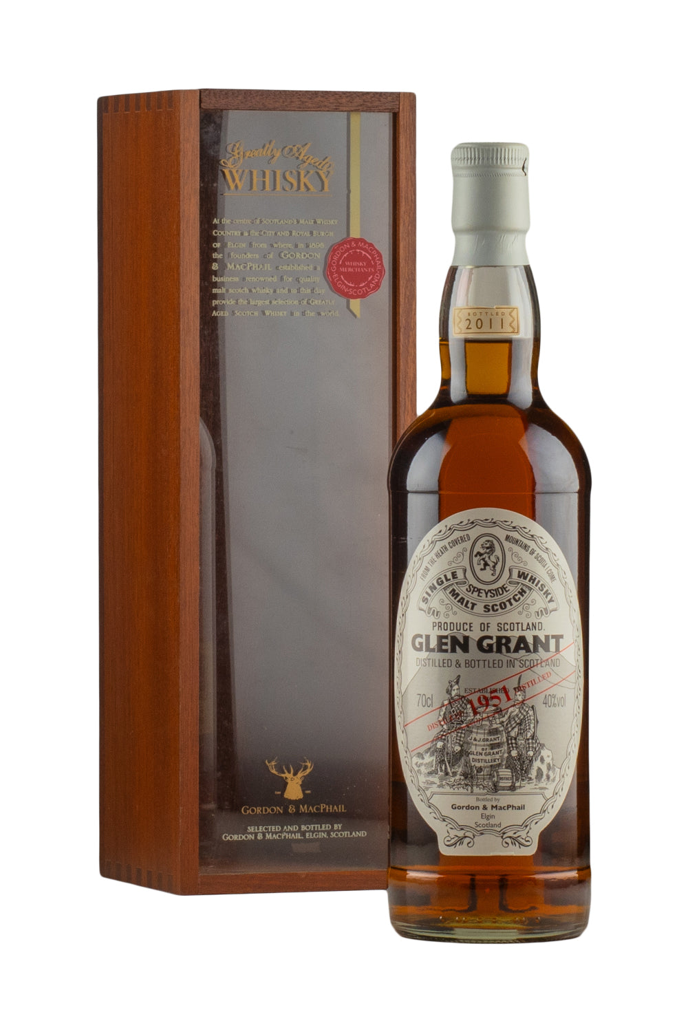 Glen Grant 59 Year Old Fresh Sherry Butt Gordon & MacPhail (Bottled 2011) 1951
