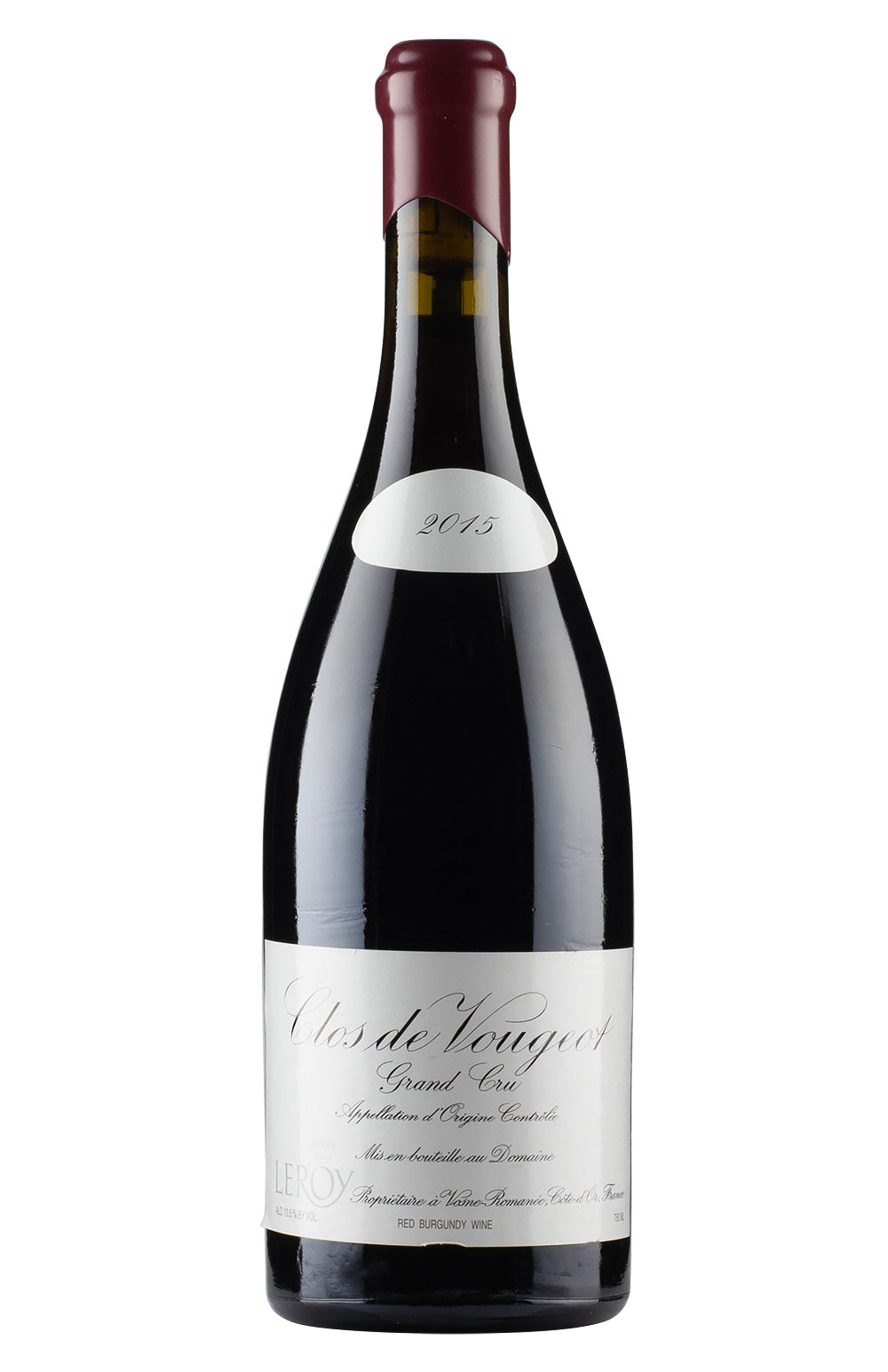Clos de Vougeot Domaine Leroy 2015