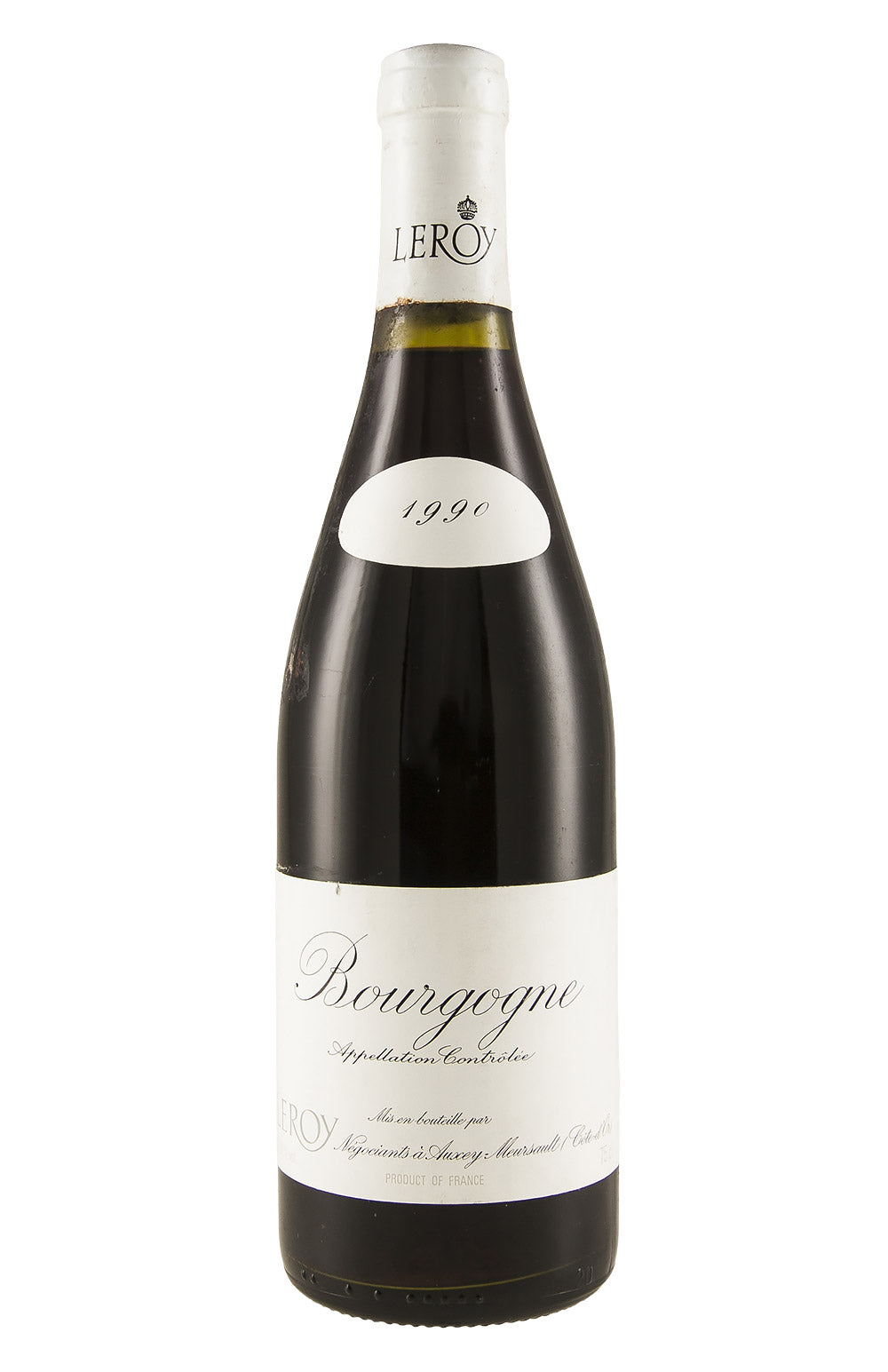 Bourgogne Rouge Maison Leroy 1990