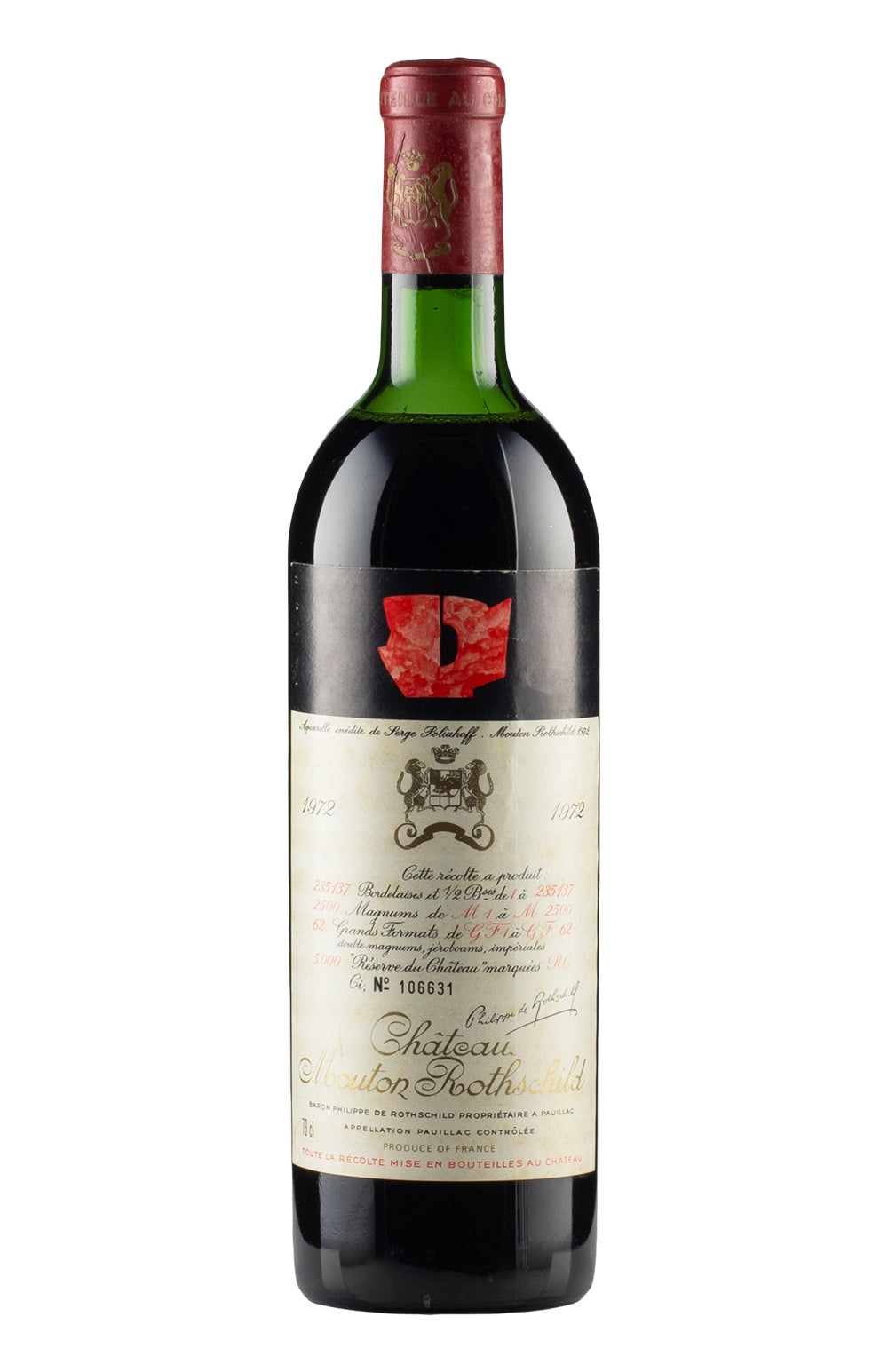 Mouton Rothschild 1972