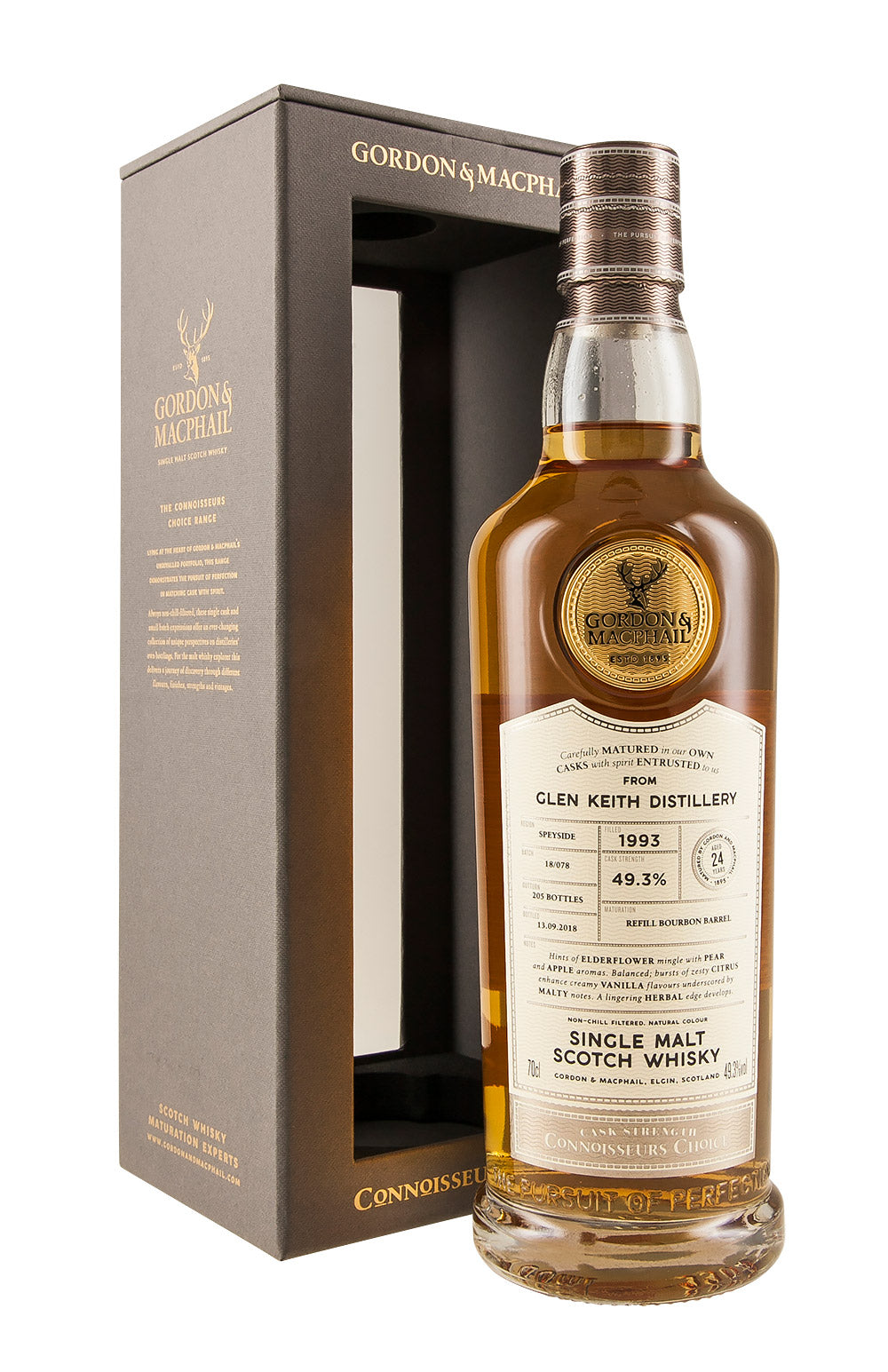 Glen Keith Connoisseurs Choice Cask Strength Gordon & MacPhail 1993