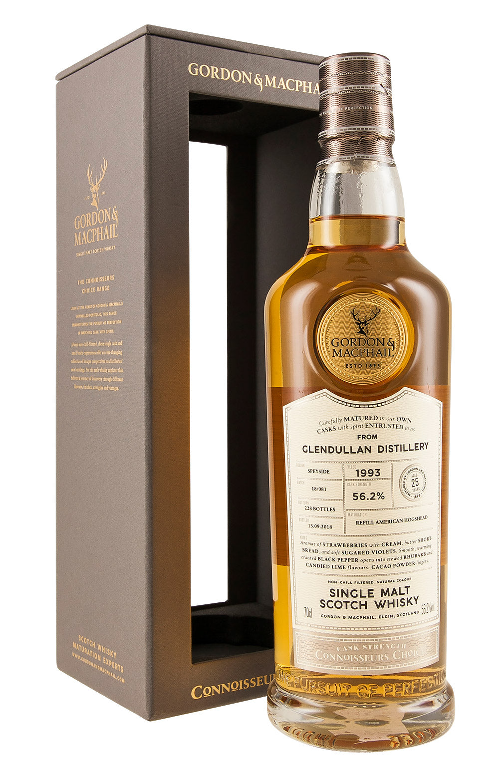 Glendullan 25 Year Old Connoisseurs Choice Cask Strength 1993