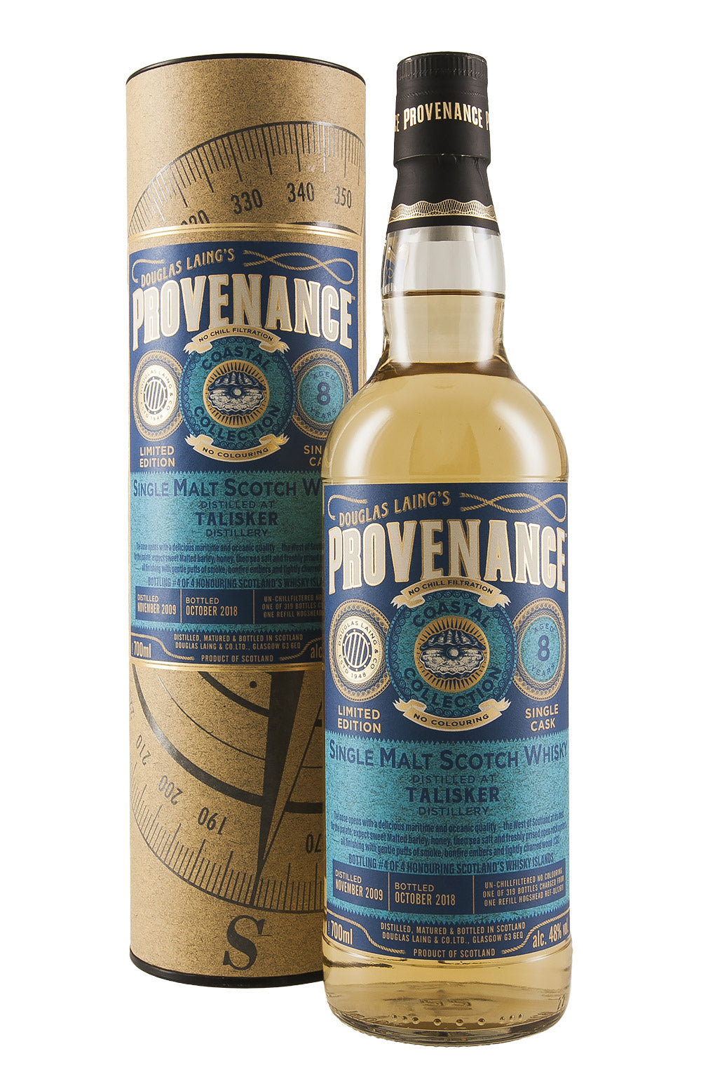 Talisker 8 Year Old Provenance Coastal Collection 2009