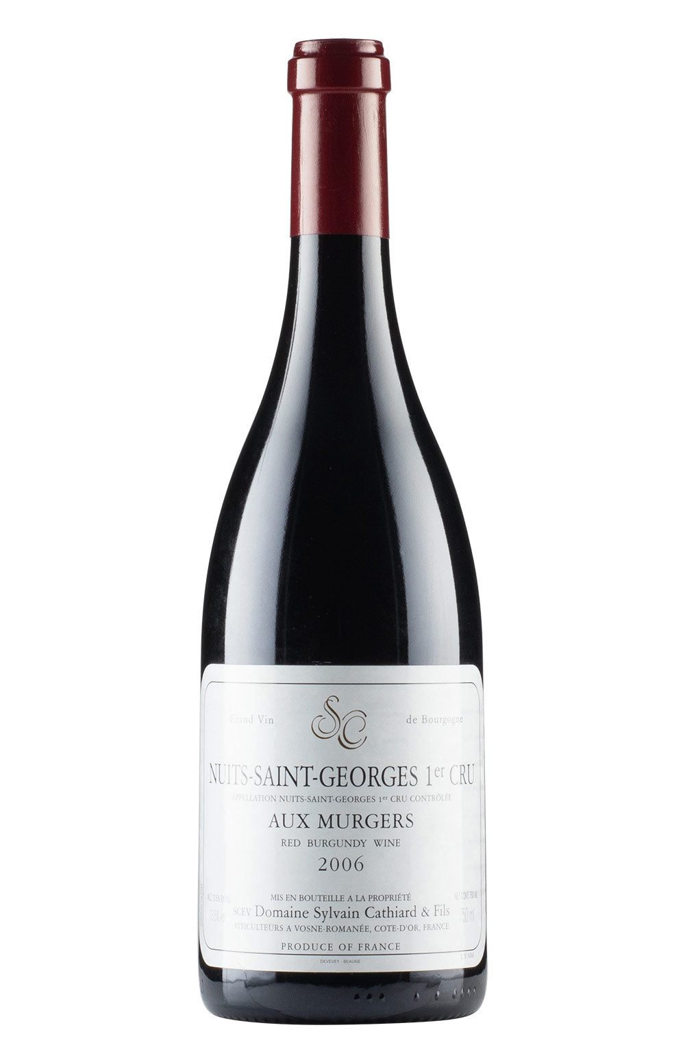 Nuits St Georges Aux Murgers Sylvain Cathiard 2006