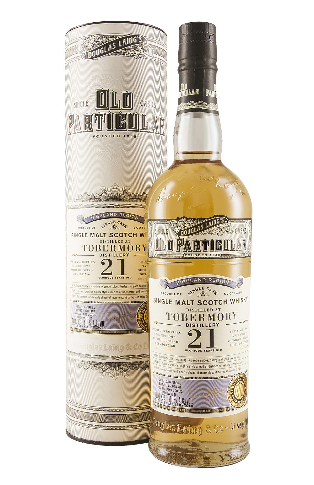 Tobermory 21 Year Old Old Particular 1996