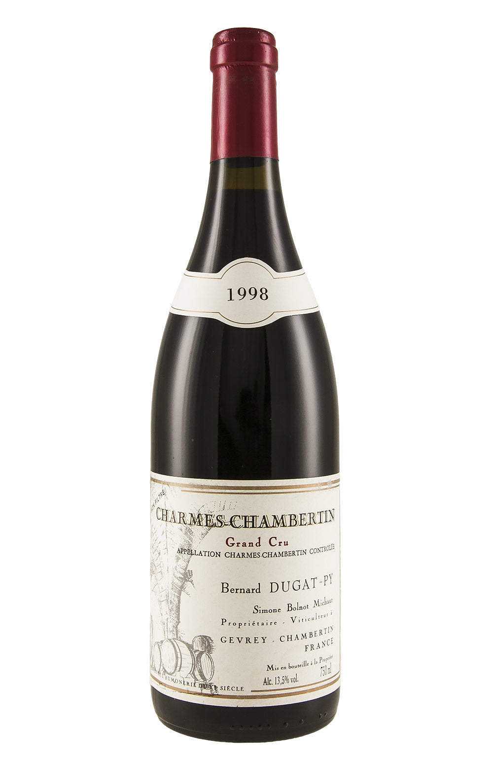 Charmes Chambertin Bernard Dugat-Py 1998