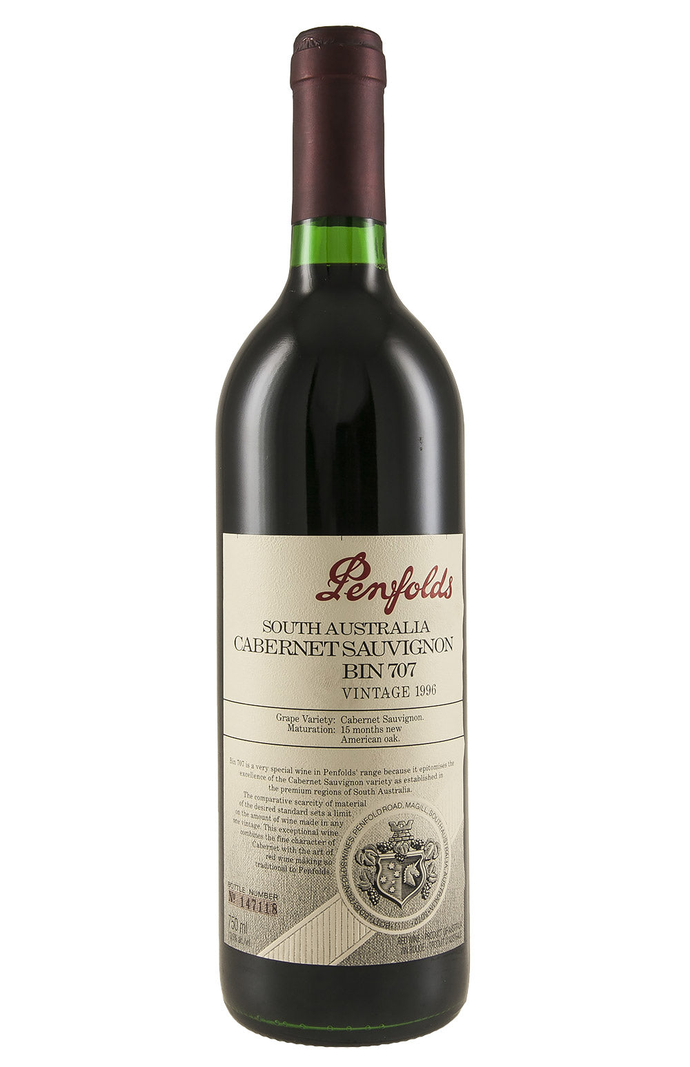Penfolds Bin 707 1996