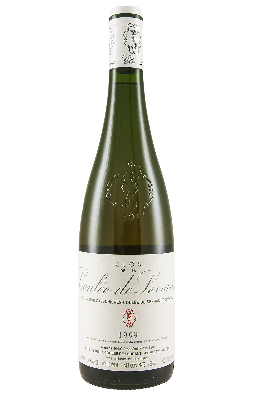 Savennieres Coulee de Serrant Nicolas Joly 1999