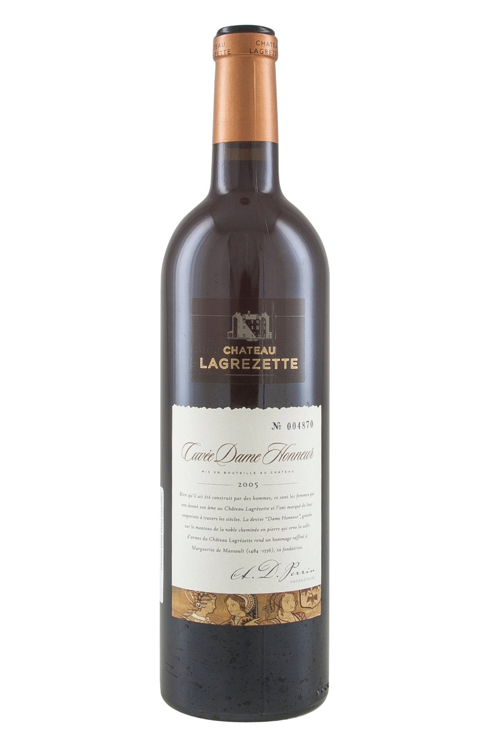 Lagrezette Cuvee Dame Honneur 2005
