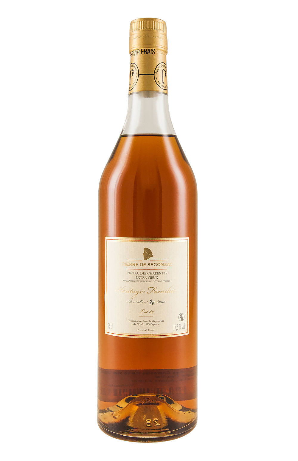 Pineau des Charentes Pierre de Segonzac Heritage Familial 1989