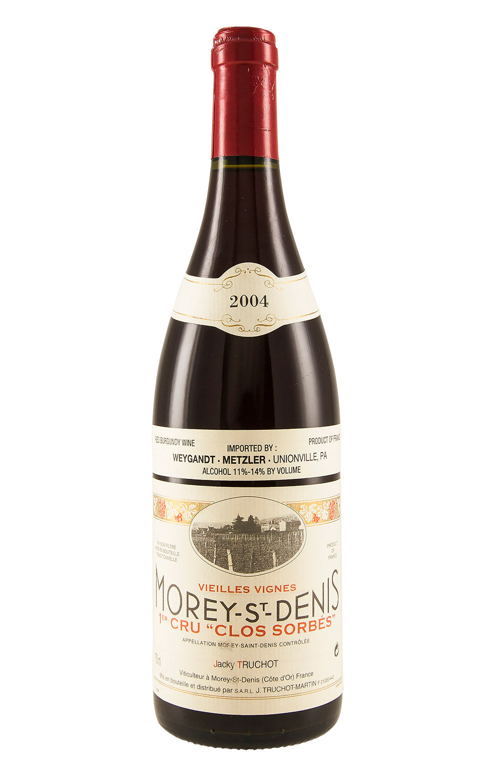 Morey St Denis Clos Sorbes Jacky Truchot 2004
