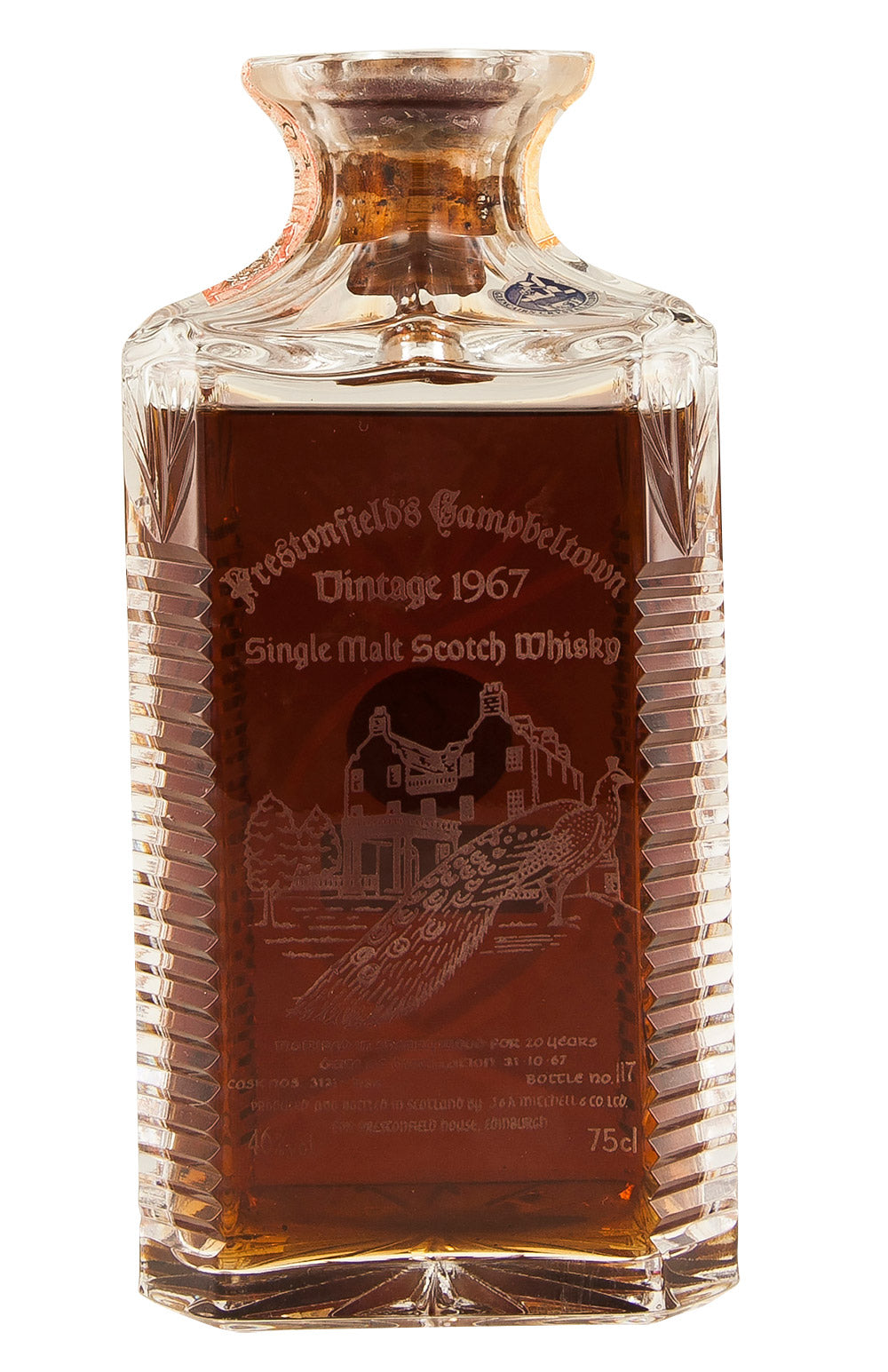Springbank 20 Year Old Prestonfield Decanter 1967