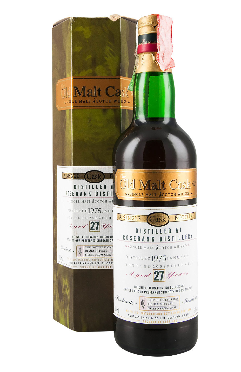 Rosebank 27 Year Old Old Malt Cask 1975