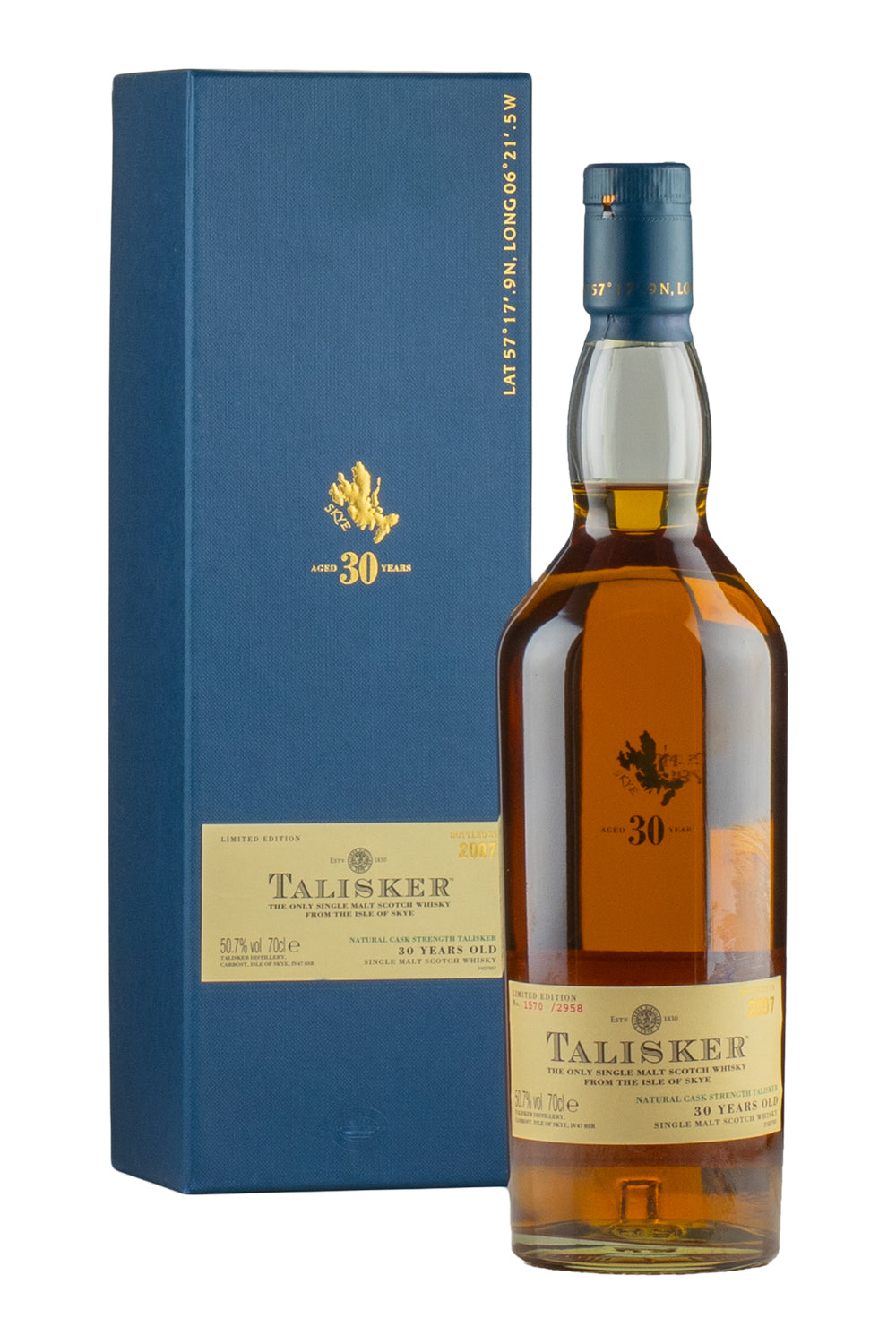 Talisker 30 Year Old (Bottled 2007) 1977