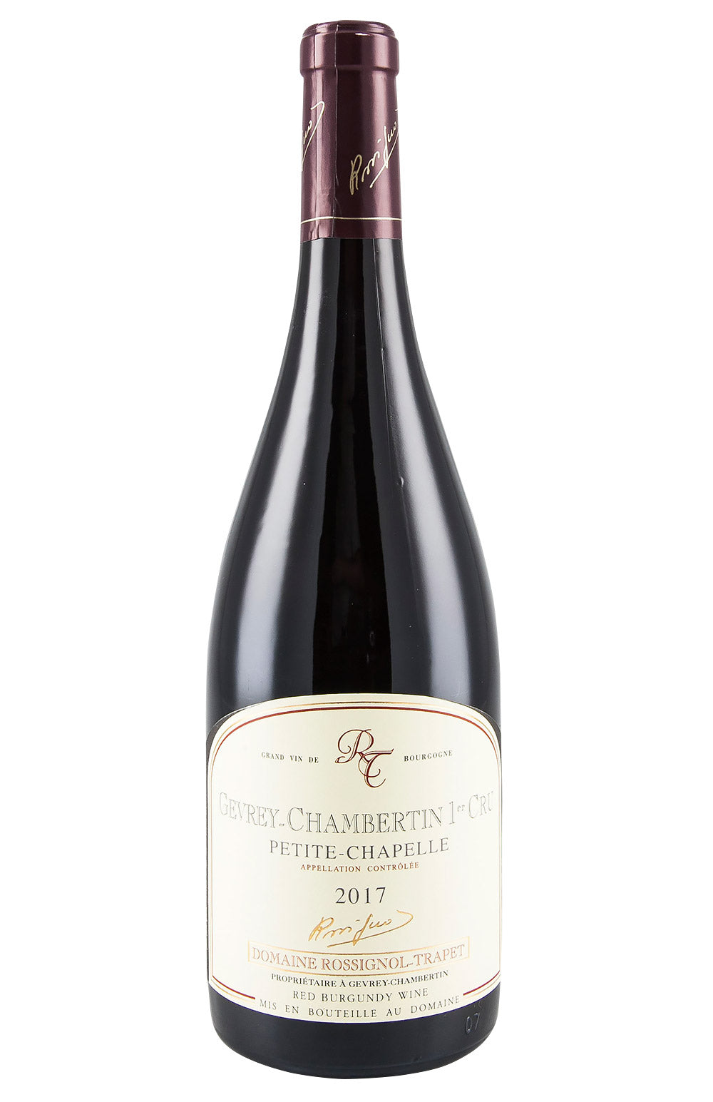 Gevrey Chambertin Petite Chapelle Rossignol-Trapet 2017