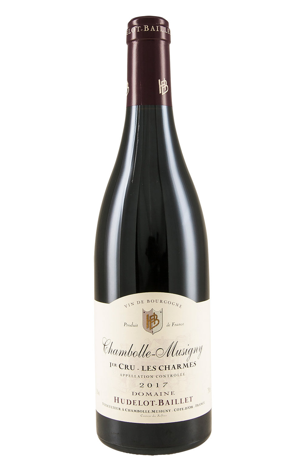 Chambolle Musigny Les Charmes Hudelot Baillet 2017