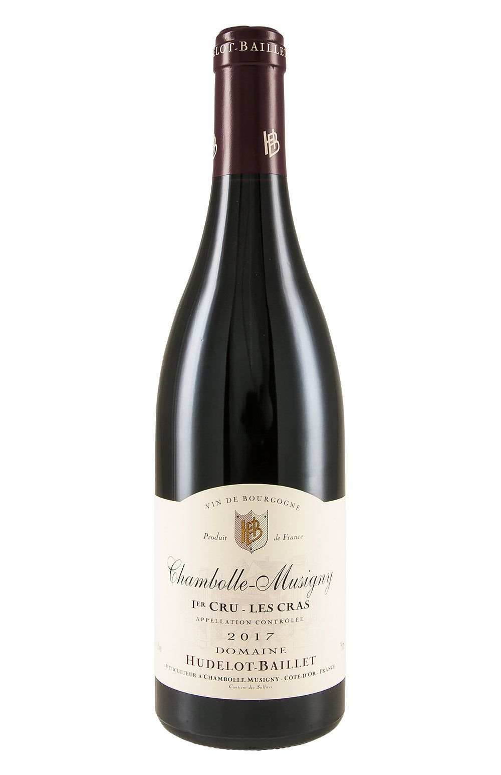 Chambolle Musigny Les Cras Hudelot Baillet 2017