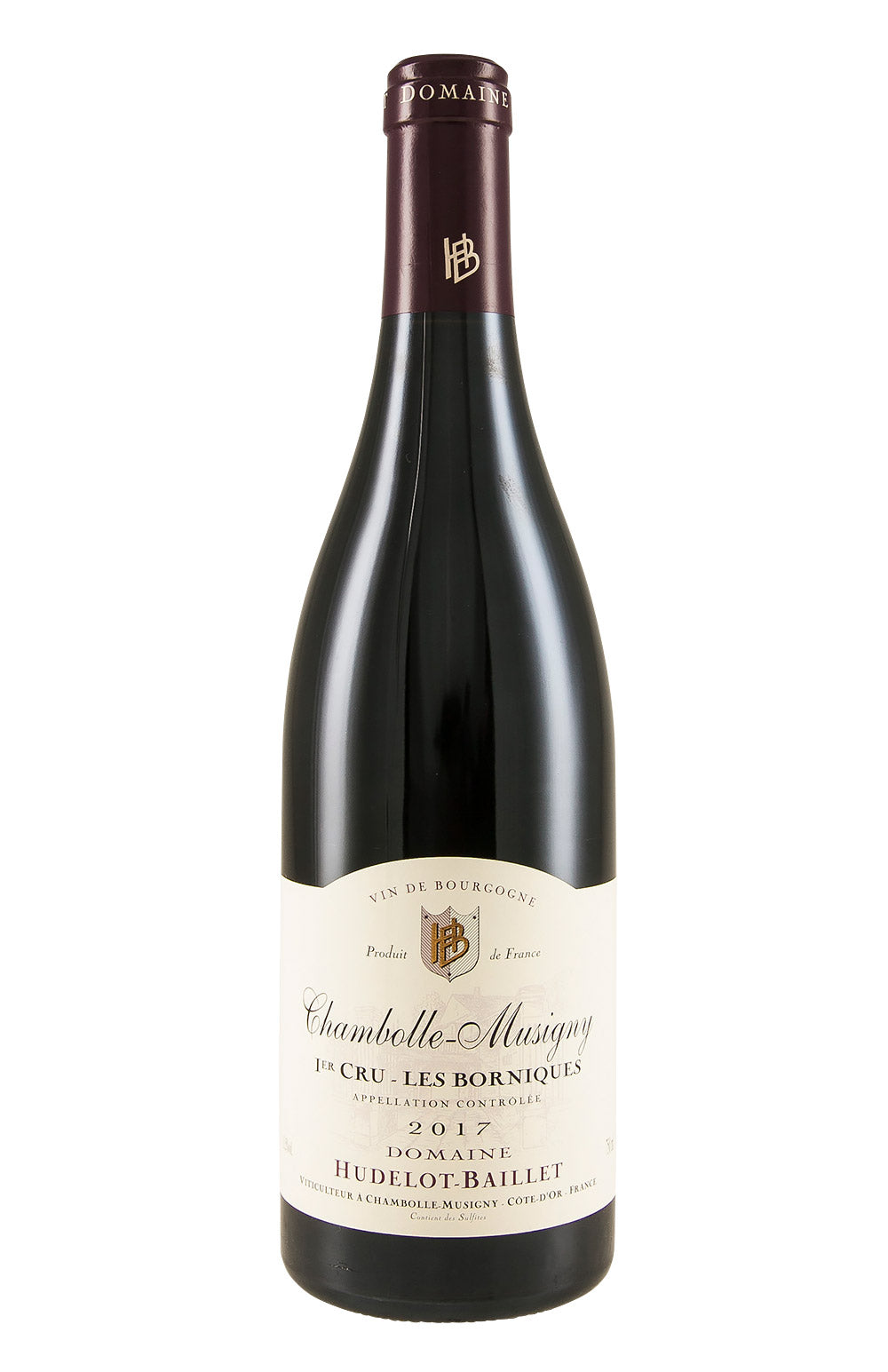 Chambolle Musigny Les Borniques Hudelot Baillet 2017