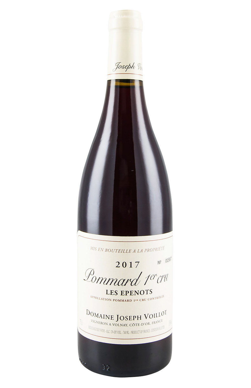 Pommard Les Epenots Joseph Voillot 2017