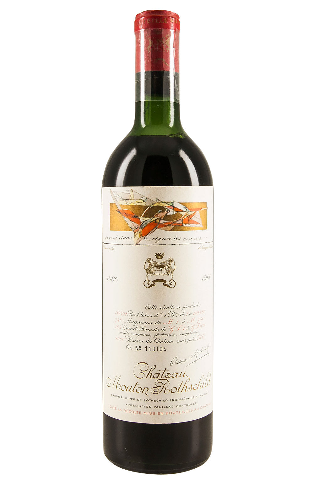 Mouton Rothschild 1960