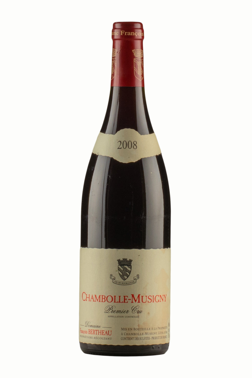 Chambolle Musigny 1er Cru Francois Bertheau 2008
