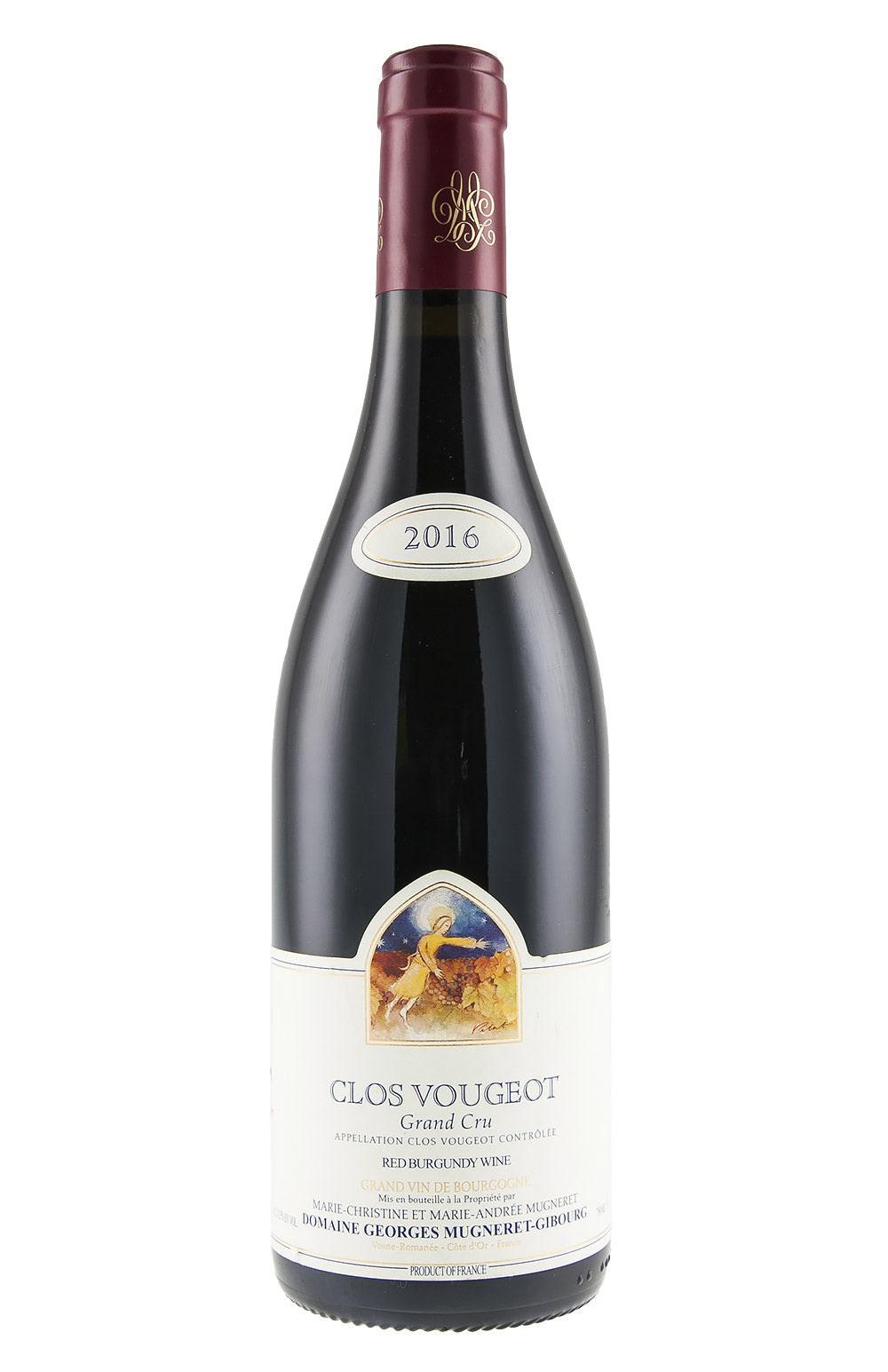 Clos Vougeot Mugneret Gibourg 2016