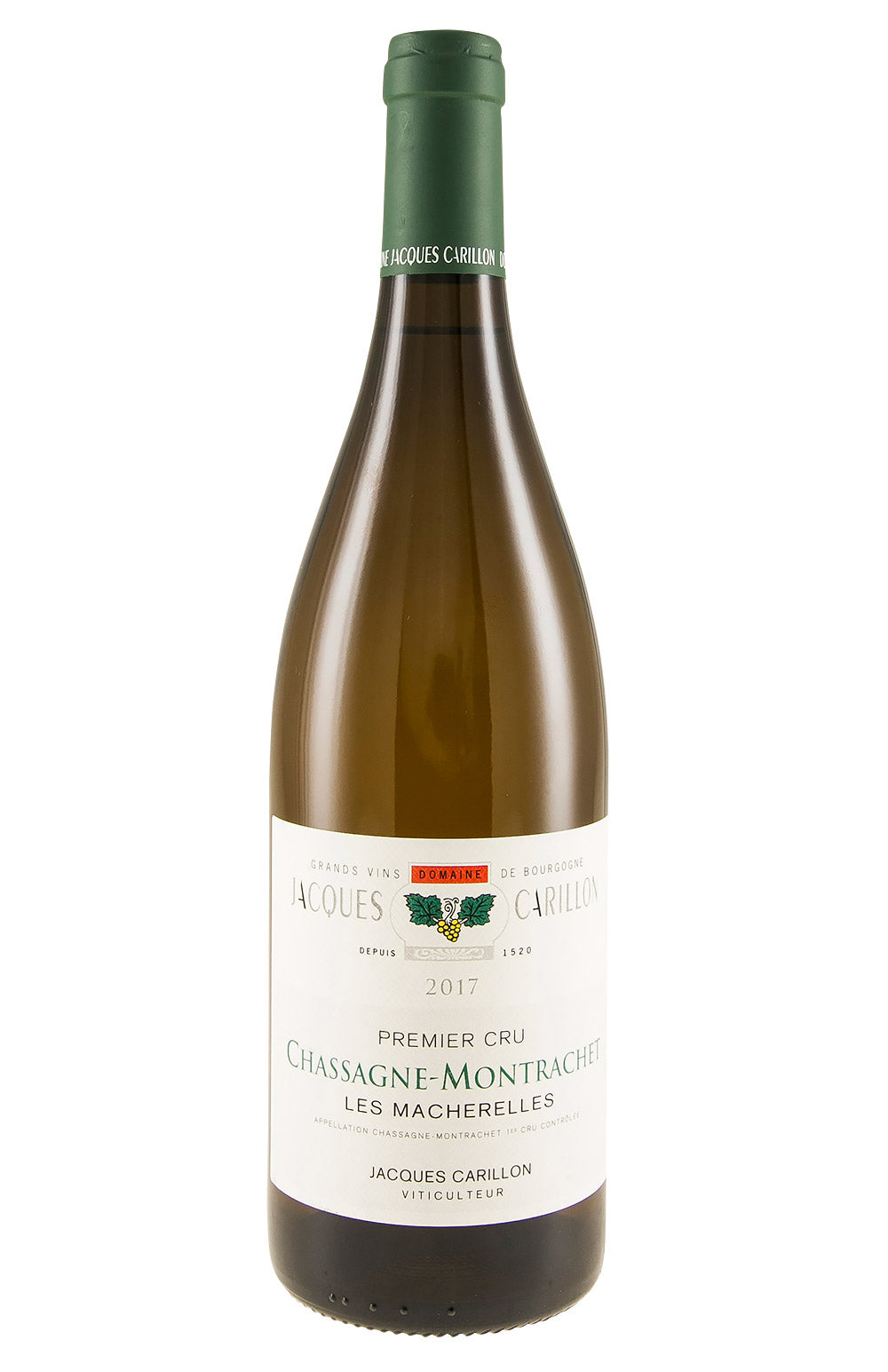 Chassagne Montrachet Les Macherelles Jacques Carillon 2017