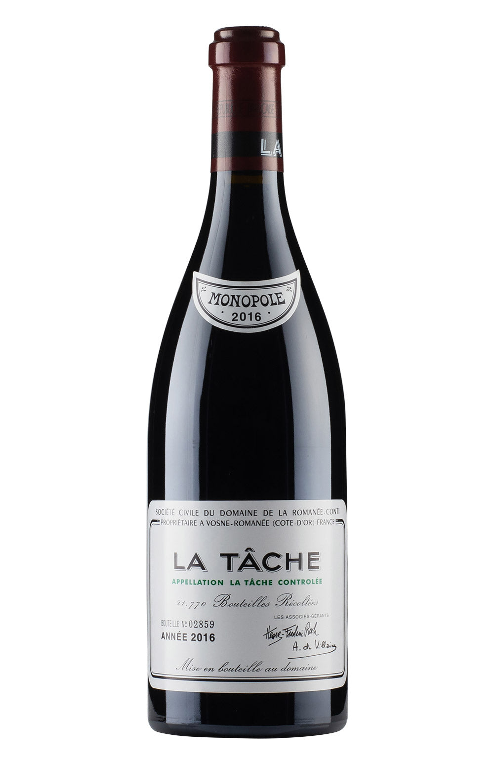 La Tache DRC 2016