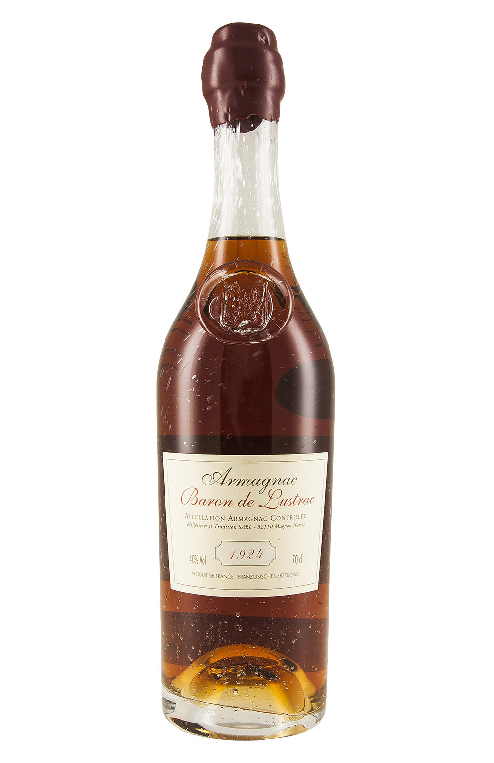 Baron de Lustrac Vintage Armagnac 1924