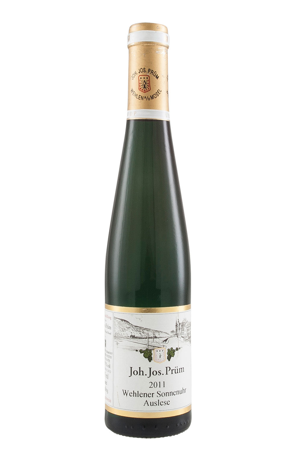 JJ Prum Wehlener Sonnenuhr Riesling Auslese Goldkapsel Half 2011