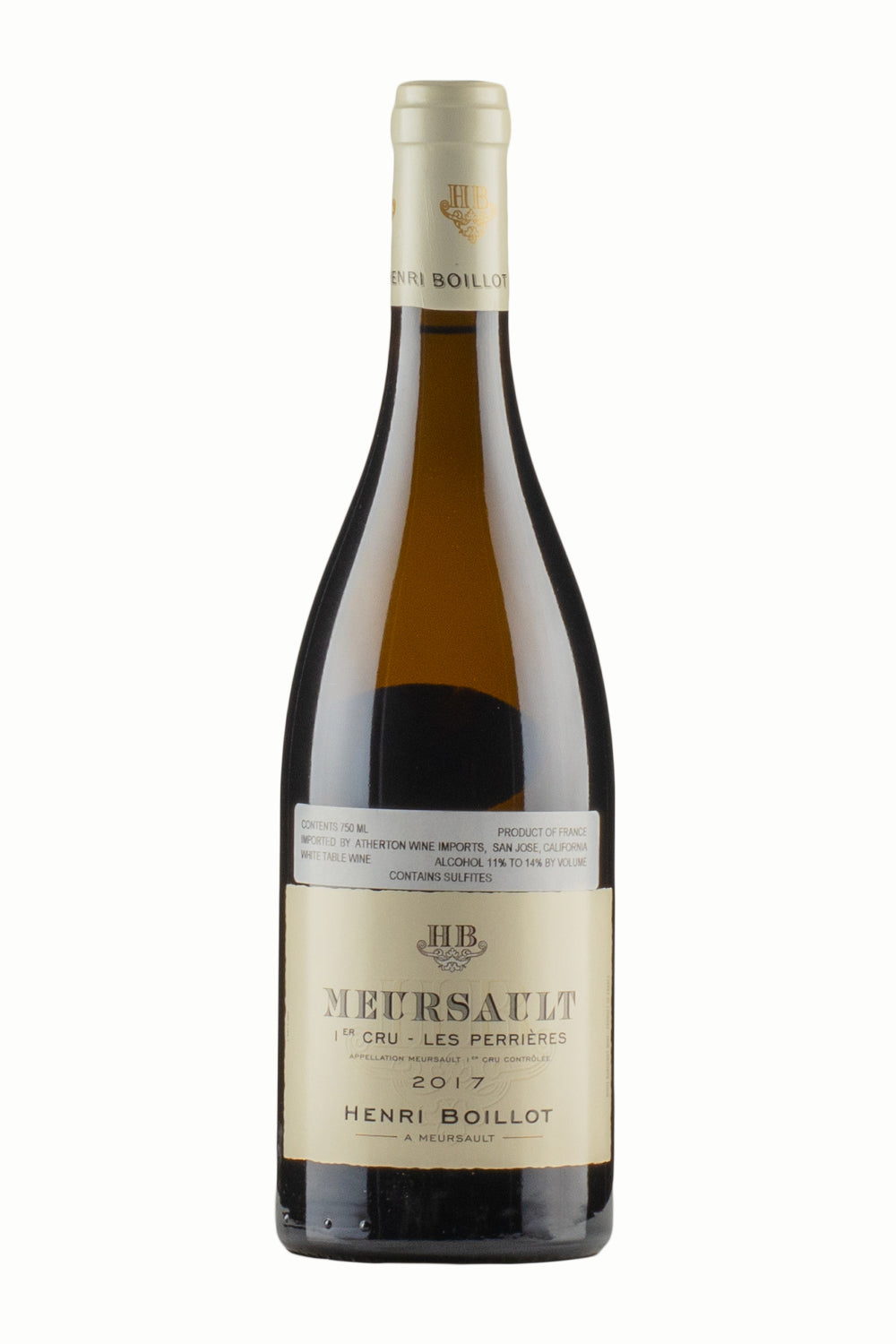 Meursault Les Perrieres Henri Boillot 2017