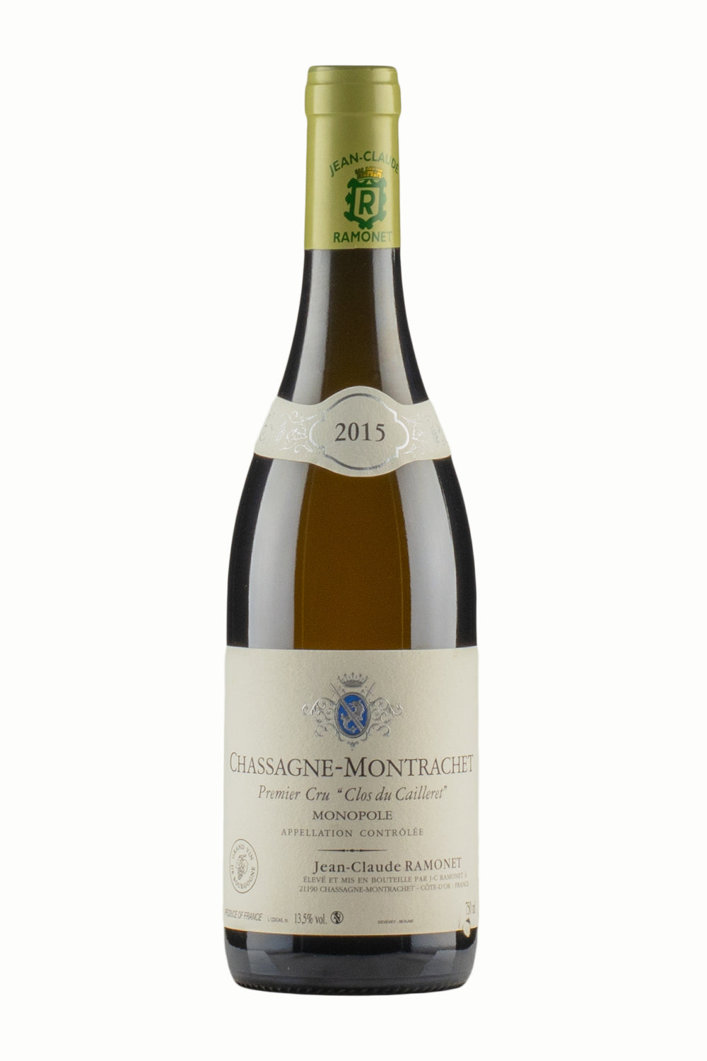 Chassagne Montrachet Clos du Cailleret Ramonet 2015
