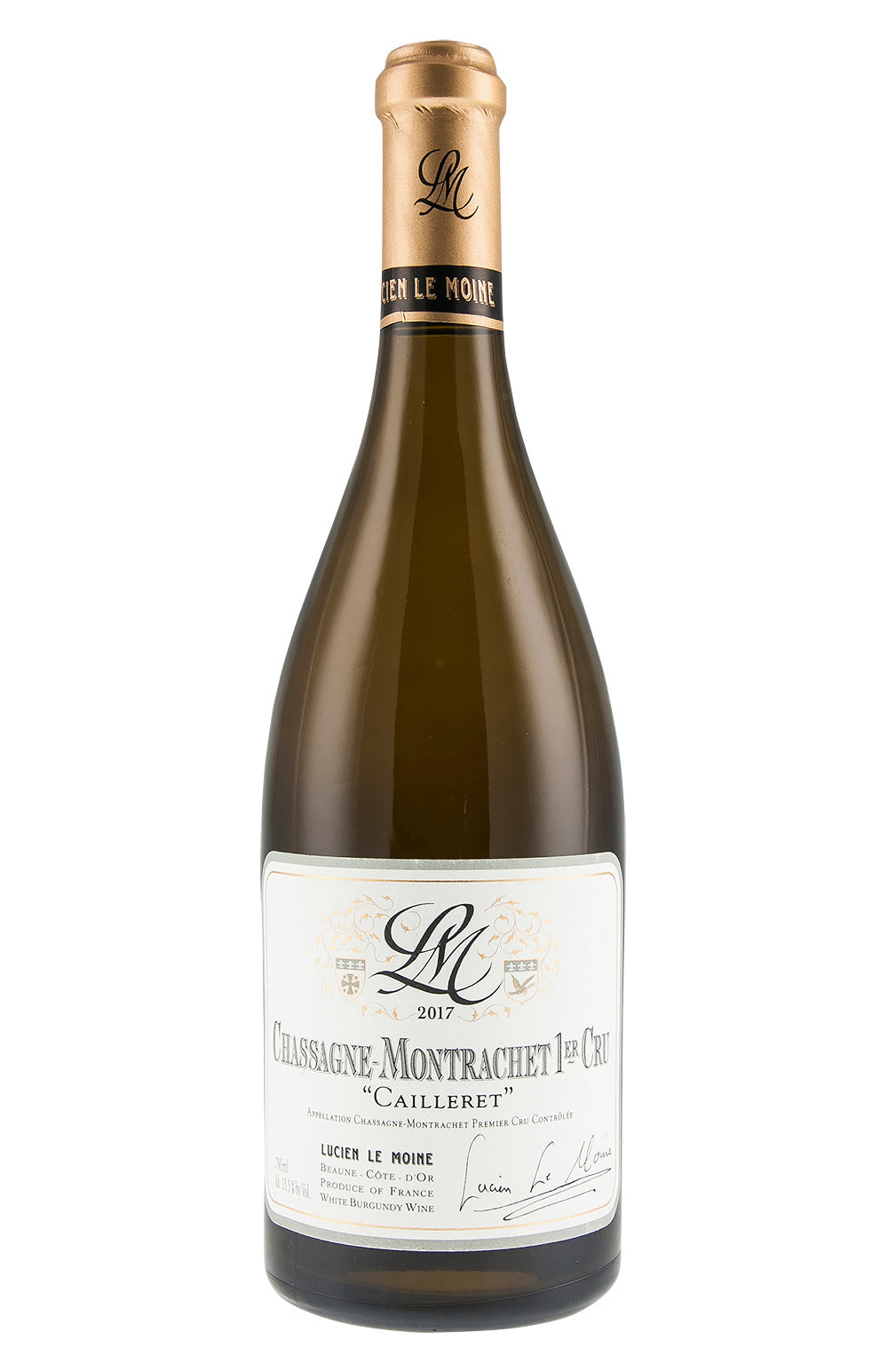 Chassagne Montrachet Cailleret Lucien Le Moine 2017