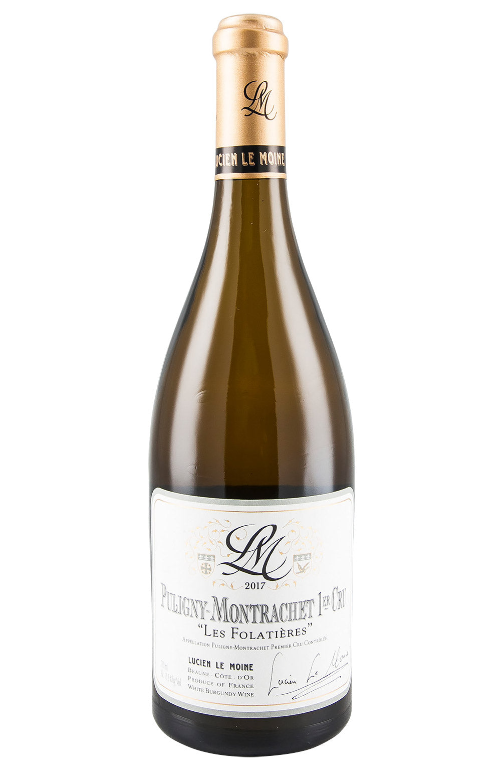 Puligny Montrachet Les Folatieres Lucien Le Moine 2017