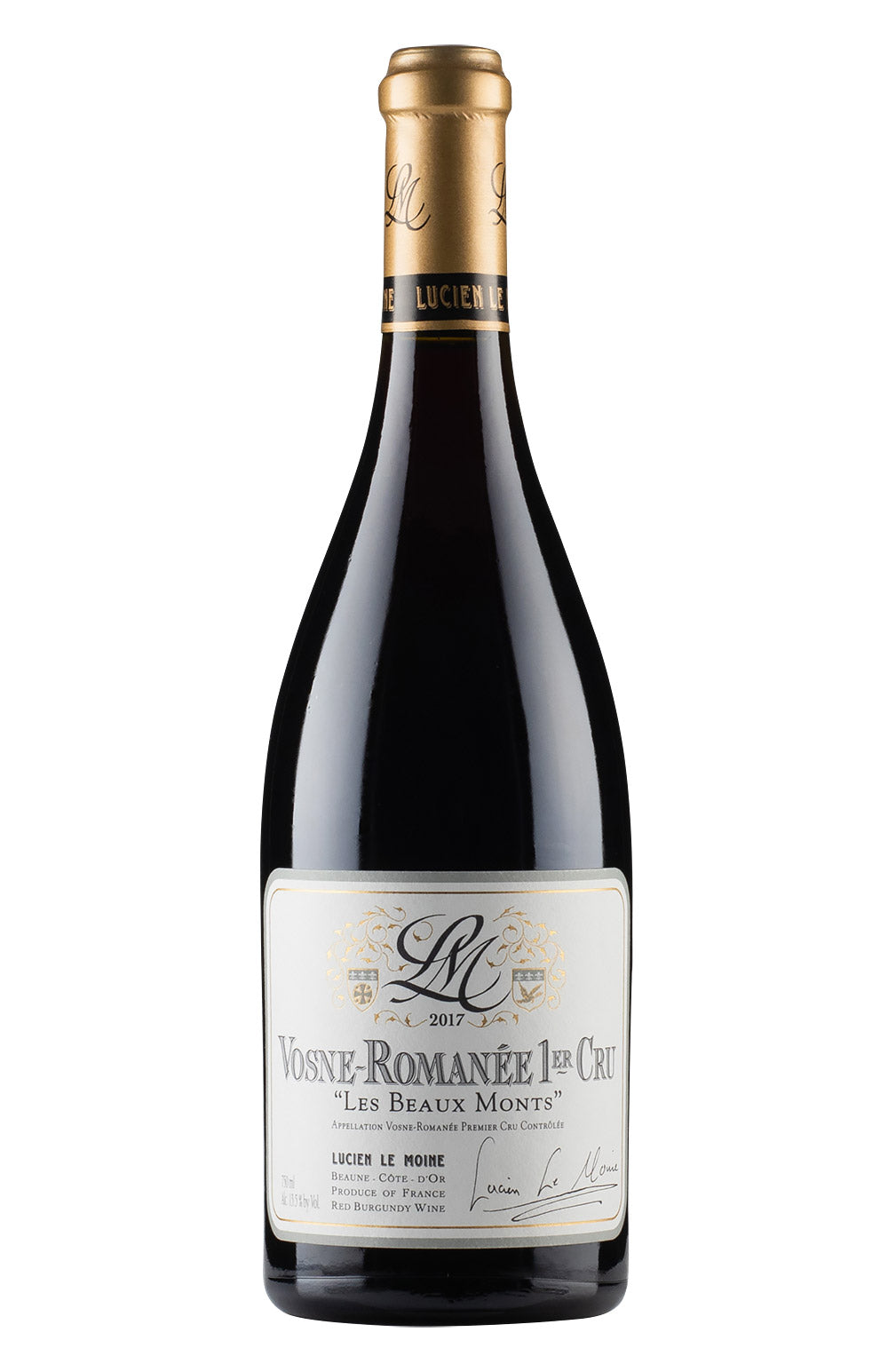 Vosne Romanee Les Beaux Monts Lucien Le Moine 2017