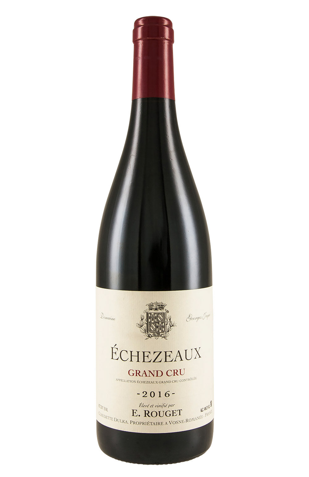 Echezeaux Emmanuel Rouget et Georges Jayer 2016