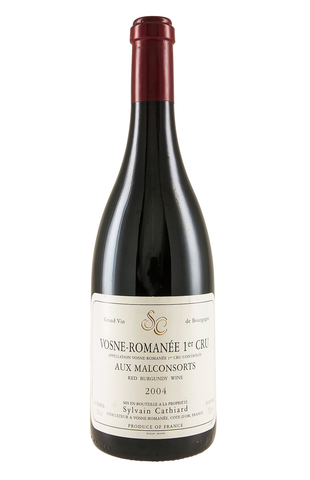 Vosne Romanee Aux Malconsorts Sylvain Cathiard 2004