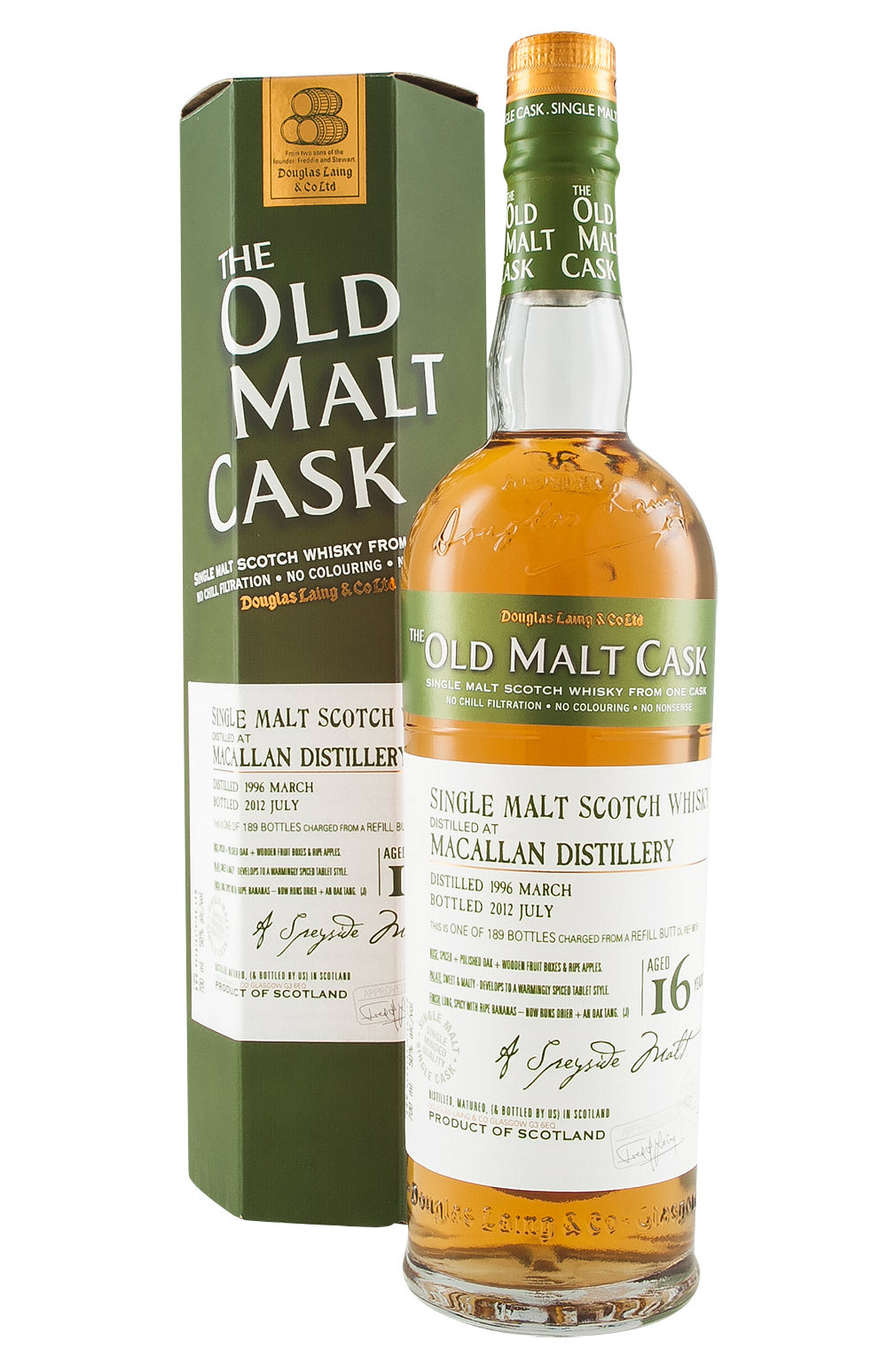 Macallan Old Malt Cask 16 Year Old 1996