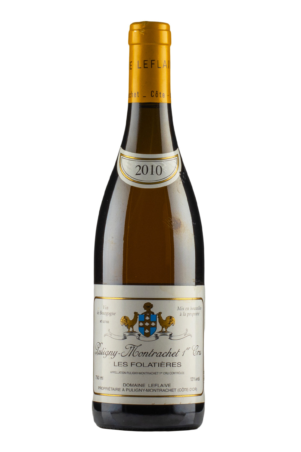 Puligny Montrachet Les Folatieres Domaine Leflaive 2010